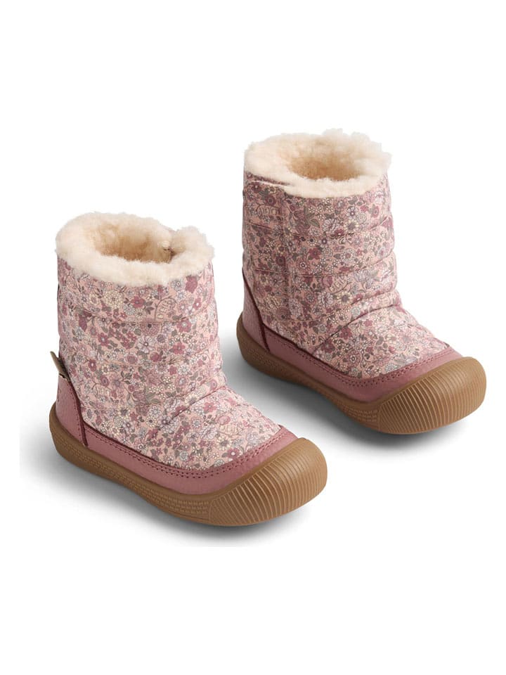 Wheat Botki zimowe "Delaney Tex" w kolorze jasnoróżowym rozmiar: 23