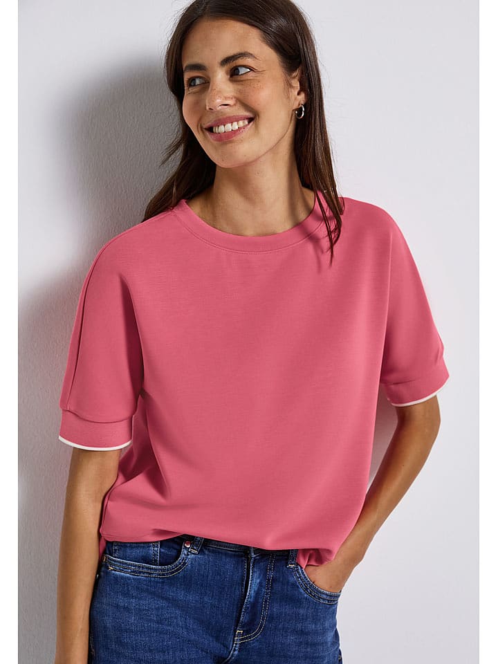 Street One Koszulka w kolorze różowym rozmiar: 40