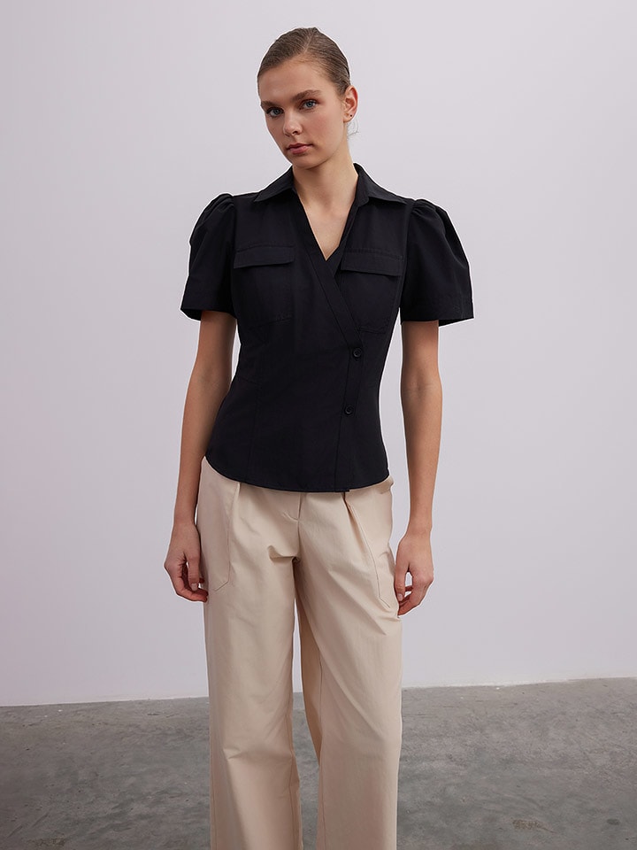 BGN Bluzka w kolorze czarnym rozmiar: 36