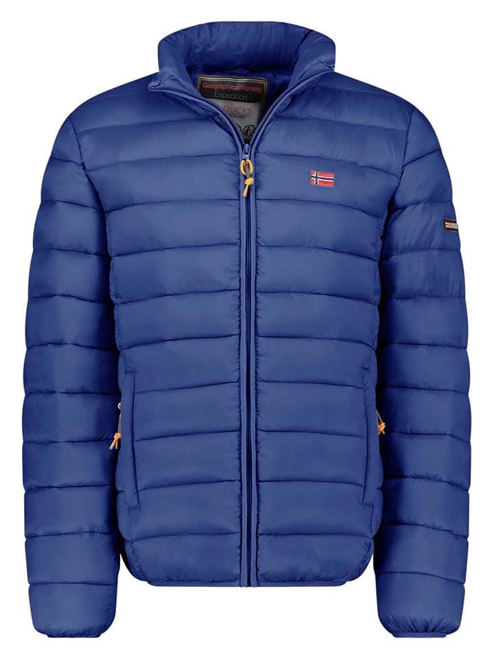 Geographical Norway Kurtka pikowana "Amigolor" w kolorze niebieskim rozmiar: 3XL