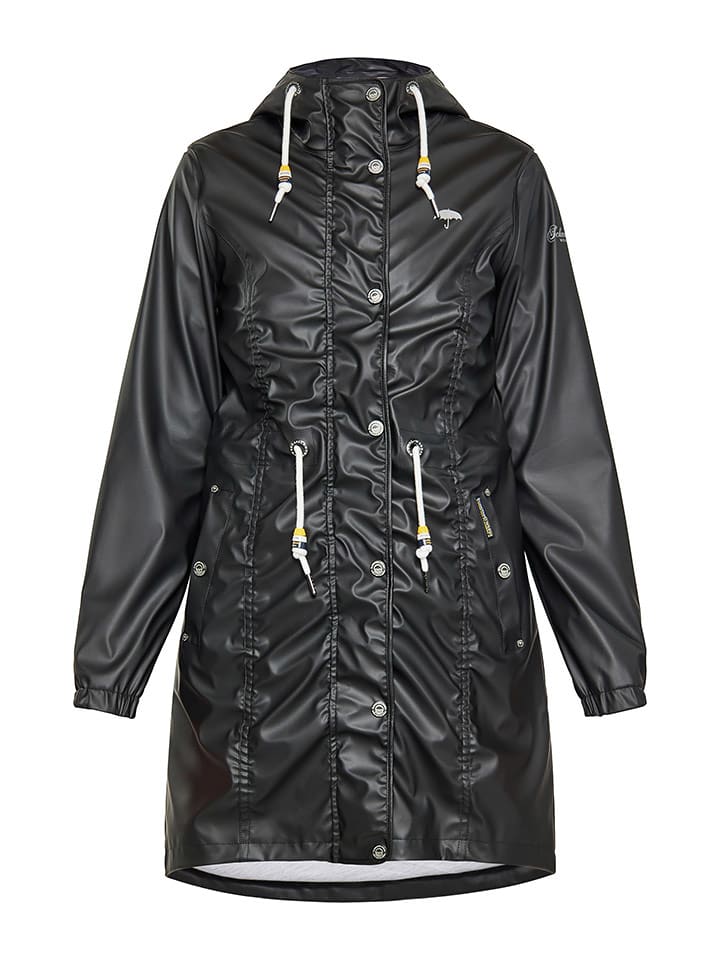 Schmuddelwedda Płaszcz przeciwdeszczowy w kolorze czarnym rozmiar: S