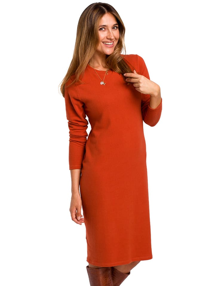 Stylove Sukienka w kolorze pomarańczowym rozmiar: XL