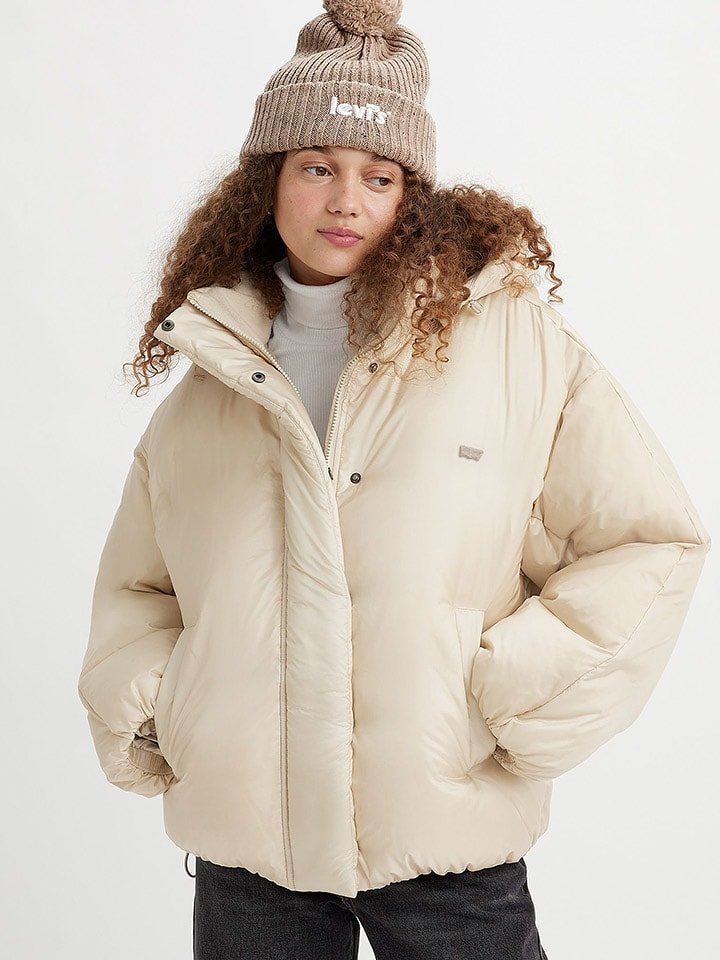 Levi´s Kurtka zimowa w kolorze beżowym rozmiar: L