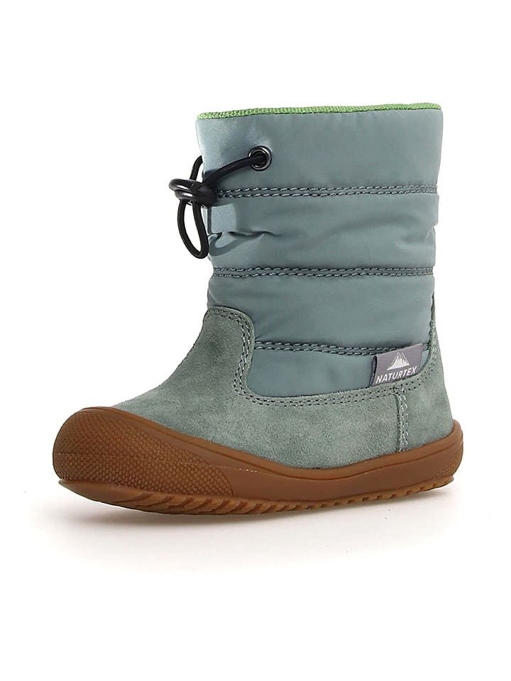 Naturino Kozaki zimowe w kolorze błękitnym rozmiar: 22