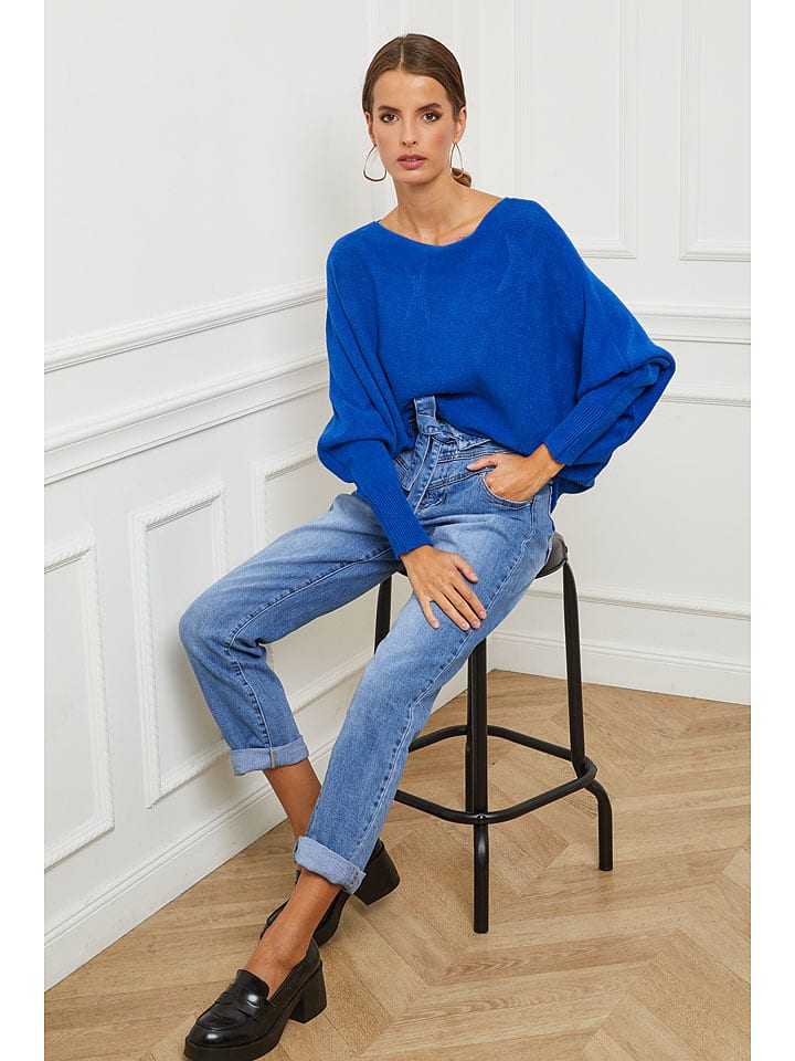 Joséfine Sweter "Egale" w kolorze niebieskim rozmiar: S