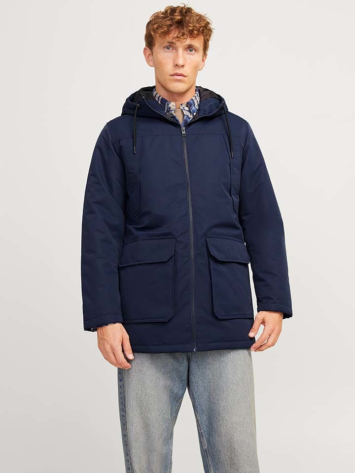 Jack & Jones Parka w kolorze granatowym rozmiar: L