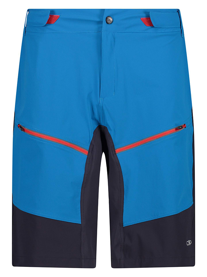 CMP Szorty funkcyjne 3w1 w kolorze niebiesko-czarnym rozmiar: 50