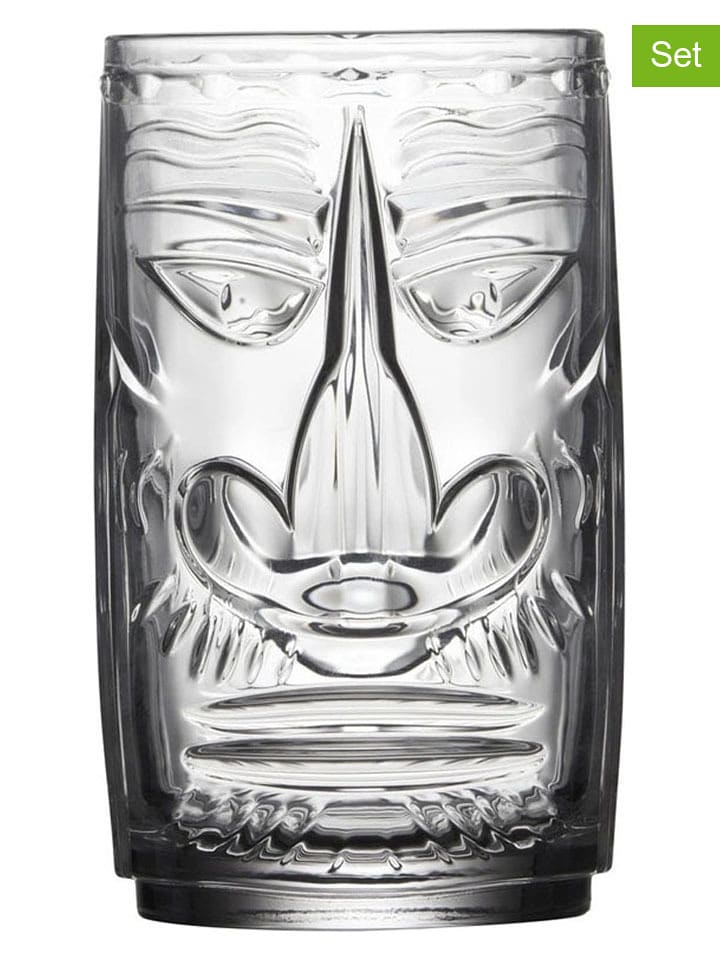 Lyngby Glas Kieliszki koktajlowe (4 szt.) "Tiki" - 450 ml rozmiar: onesize
