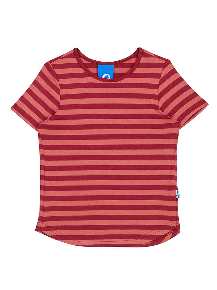 finkid Koszulka "Maalari" w kolorze czerwonym rozmiar: 110/120