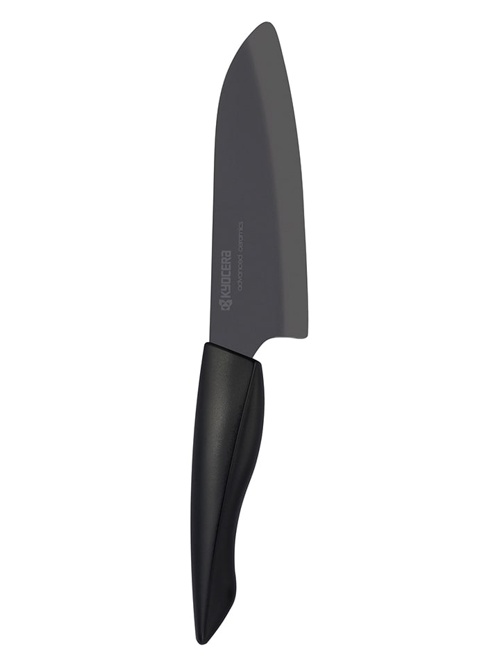 Kyocera Nóż Santoku "Shin" w kolorze czarnym - dł. 28 cm rozmiar: onesize