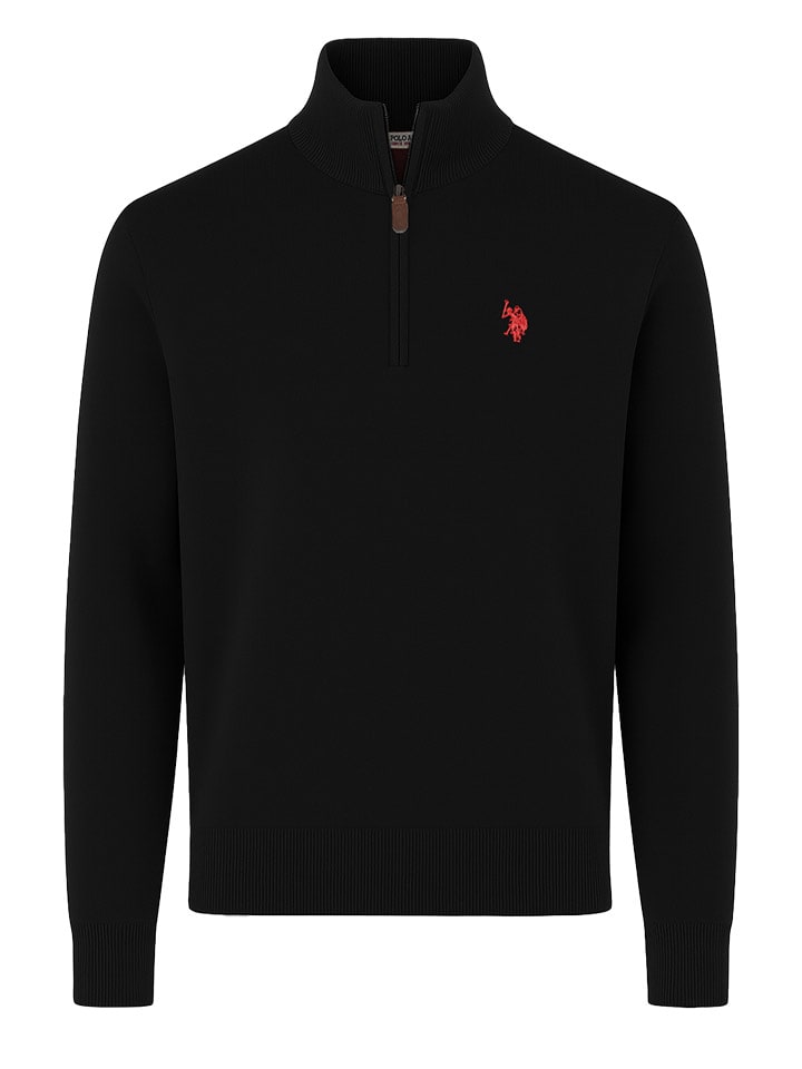 U.S. Polo Assn. Sweter w kolorze czarnym rozmiar: XXL