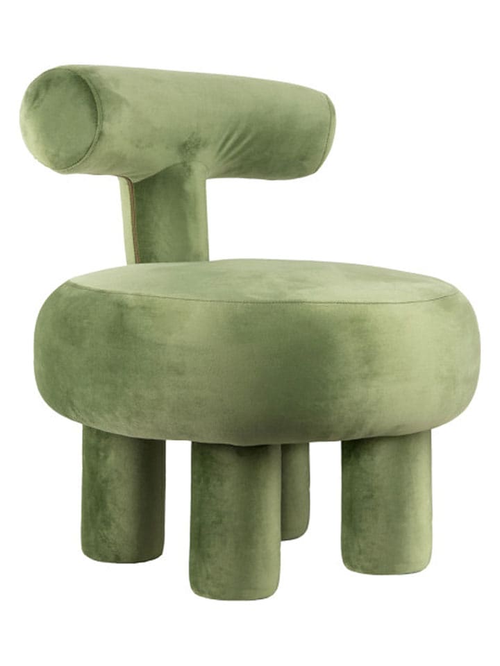 Leitmotiv Hocker "Abrazo" w kolorze zielonym - wys. 67 x Ø 58 cm rozmiar: onesize