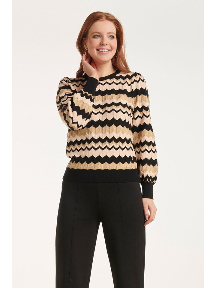 Smashed Lemon Sweter w kolorze beżowym rozmiar: XXL