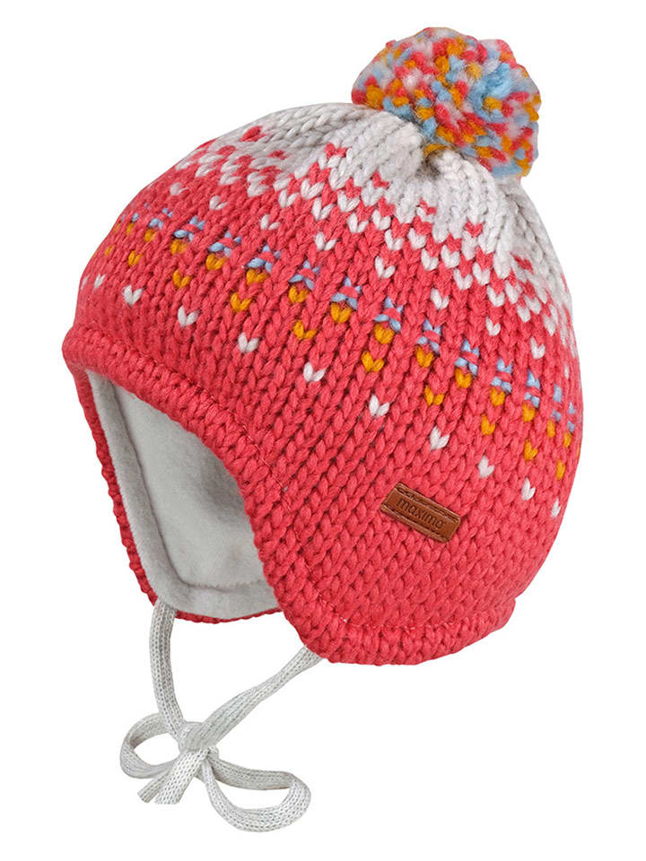 MaxiMo Wełniana czapka w kolorze czerwonym rozmiar: 45 cm