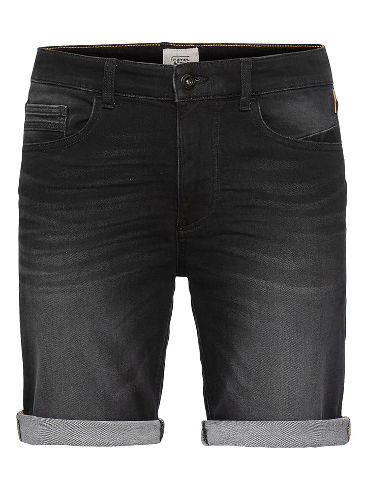 Camel Active Szorty dżinsowe w kolorze antracytowym rozmiar: W48
