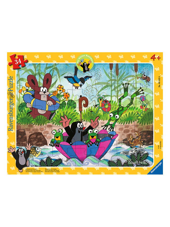 Ravensburger 34-częściowe puzzle - 4+ rozmiar: onesize