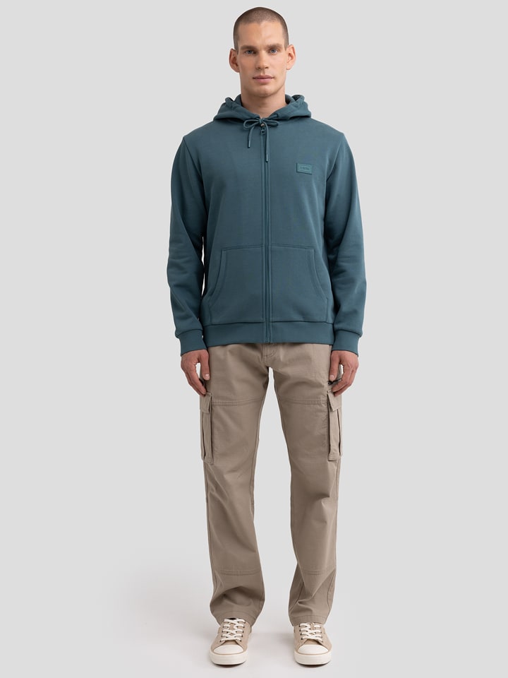 BIG STAR Bluza w kolorze morskim rozmiar: L