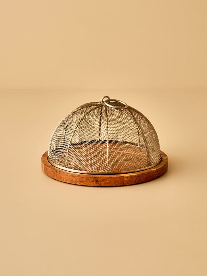 BELLA MAISON Taca w kolorze jasnobrązowym do serwowania - wys. 14,5 cm x Ø 23 cm rozmiar: onesize