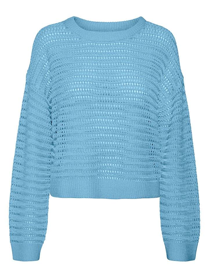 Vero Moda Sweter w kolorze błękitnym rozmiar: XS