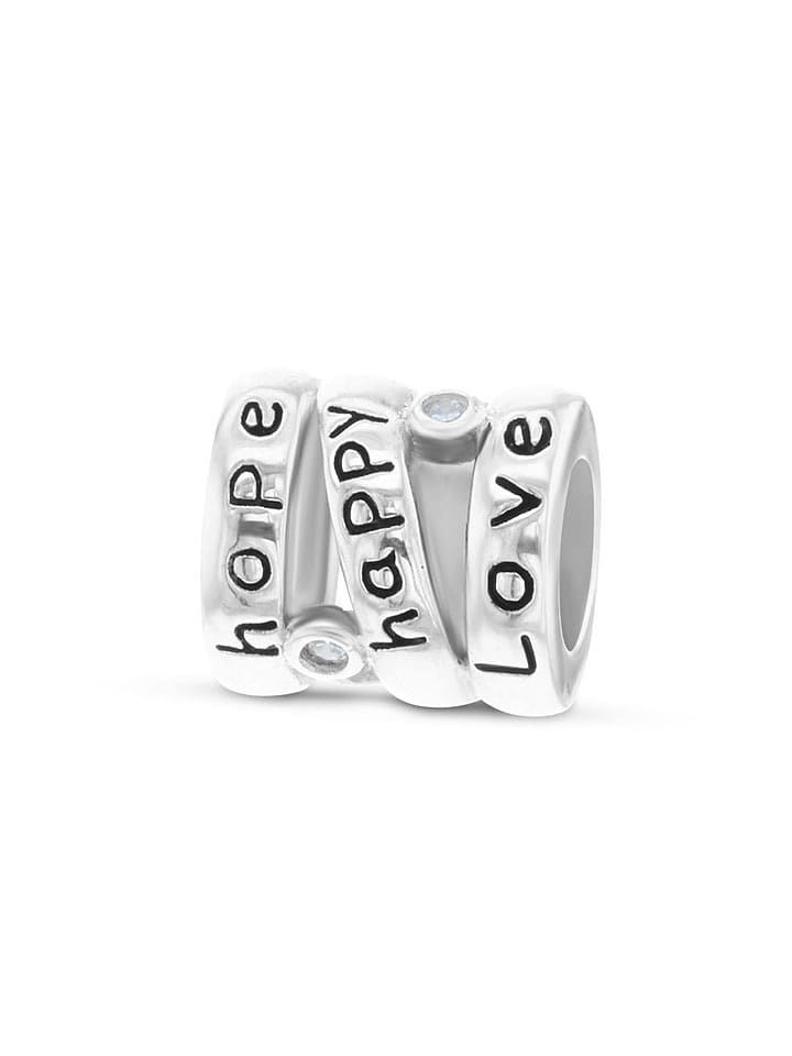 CHARM'S Srebrny charms z cyrkoniami rozmiar: onesize