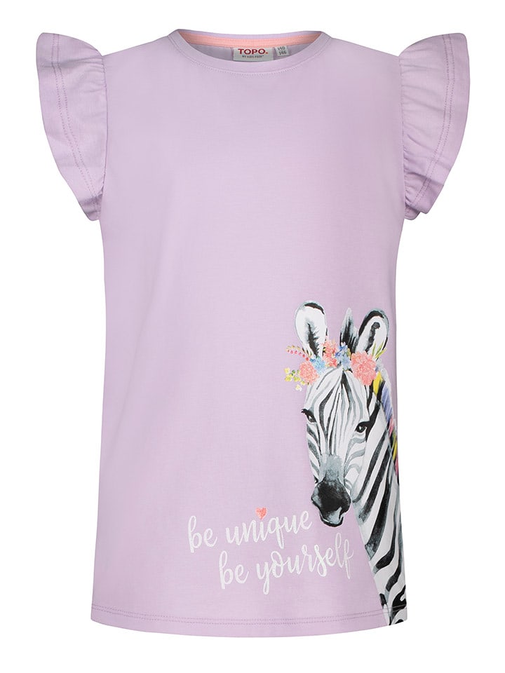 Topo Koszulka w kolorze fioletowym rozmiar: 128