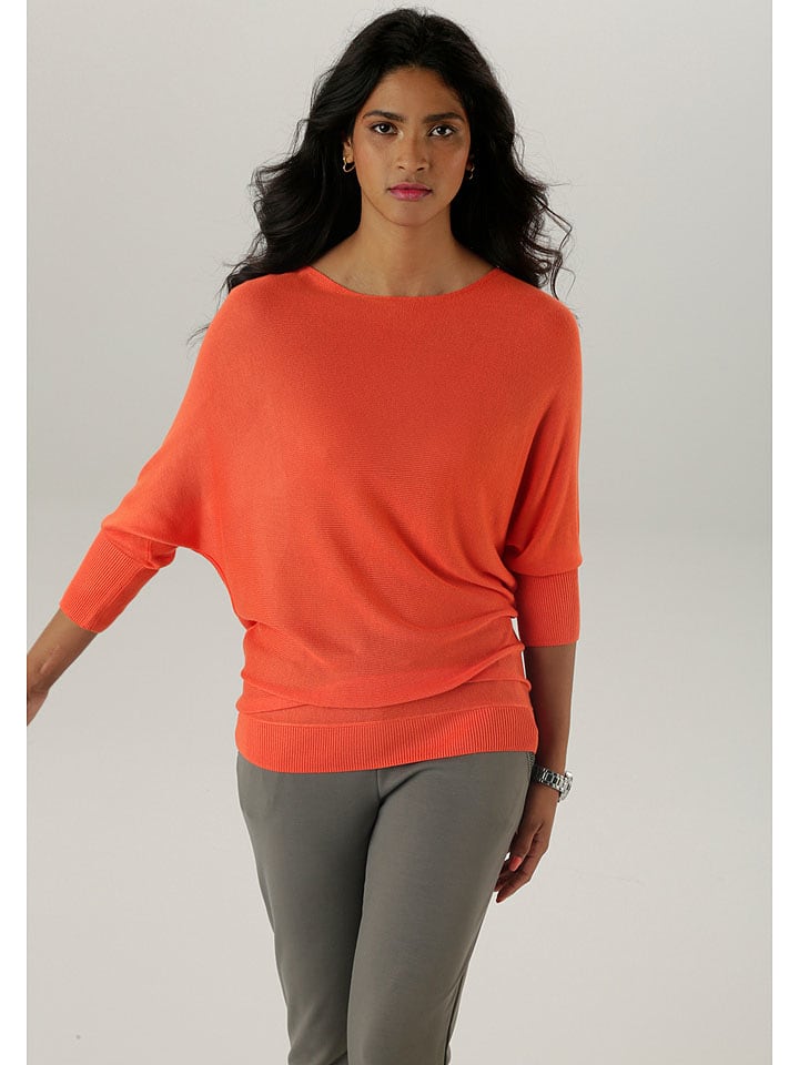 Aniston Sweter w kolorze pomarańczowym rozmiar: 36