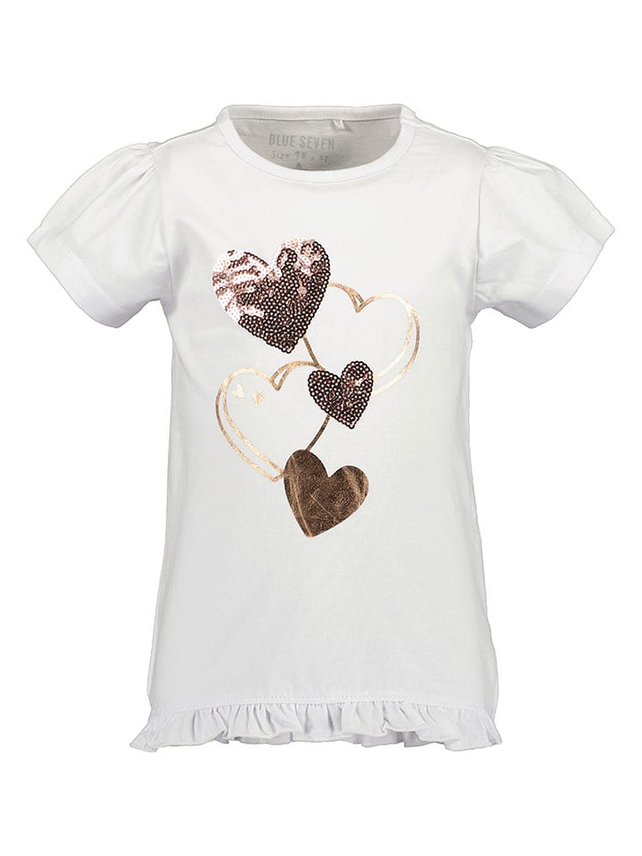 Blue Seven Koszulka w kolorze białym rozmiar: 98