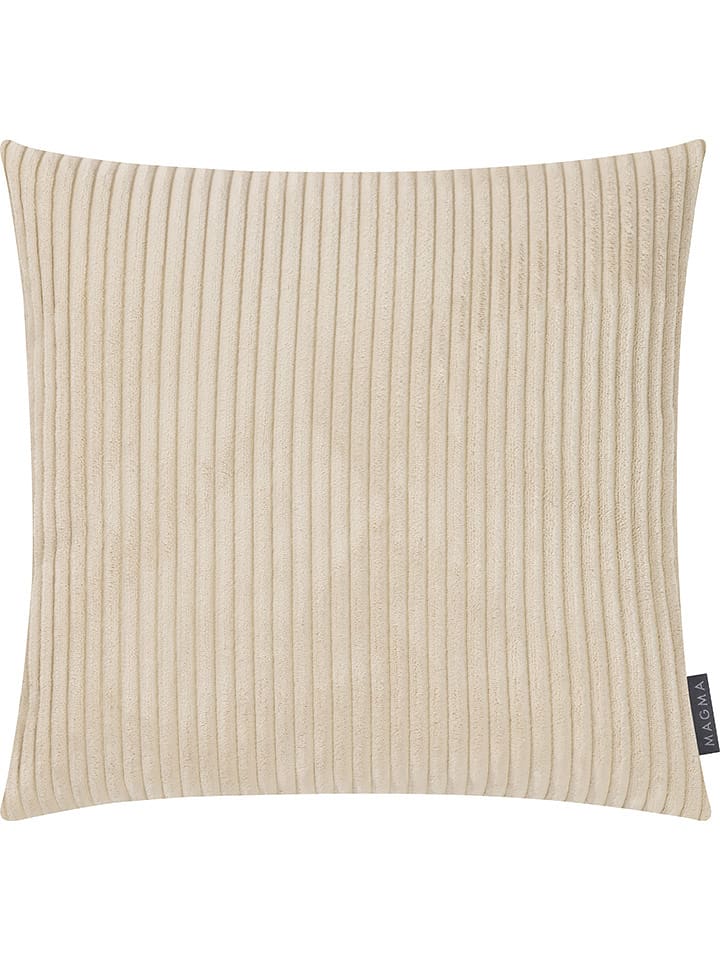 Magma Heimtex Poszewka "Shara" w kolorze beżowym na poduszkę - 45 x 45 cm rozmiar: onesize