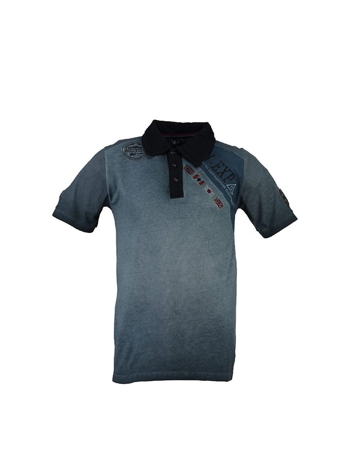 Geographical Norway Koszulka polo "Kasri" w kolorze granatowym rozmiar: 128