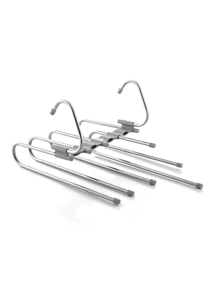 InnovaGoods Wielofunkcyjny wieszak 5w1 w kolorze szarym rozmiar: onesize