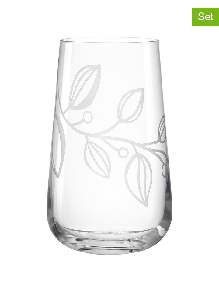 LEONARDO Szklanki (6 szt.) "Boccio" - 530 ml rozmiar: onesize