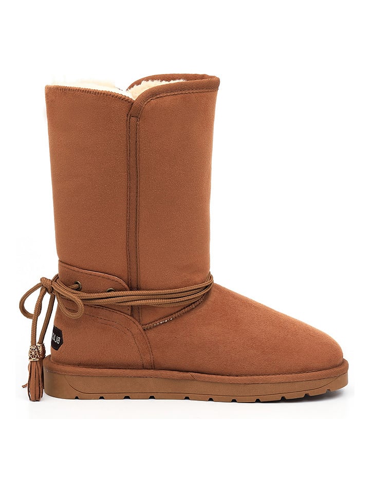 Blackfield Kozaki zimowe "Eowin" w kolorze jasnobrązowym rozmiar: 37