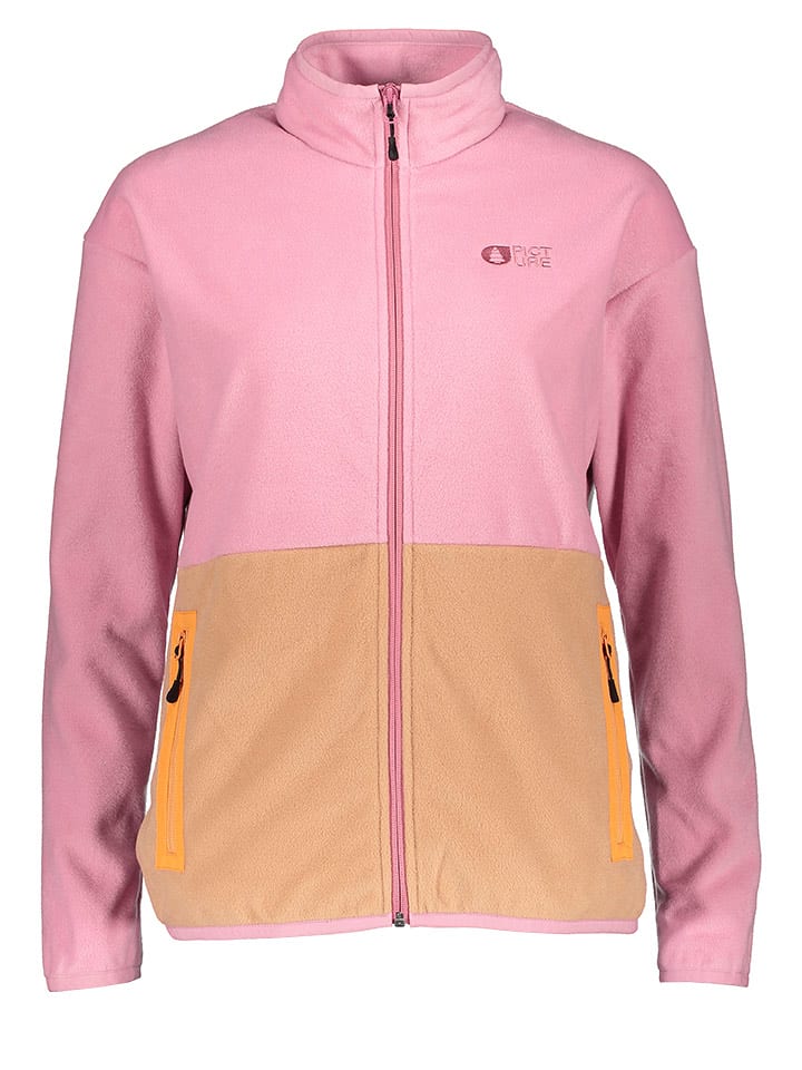 PICTURE Kurtka polarowa "Teddie" w kolorze jasnoróżowym rozmiar: S