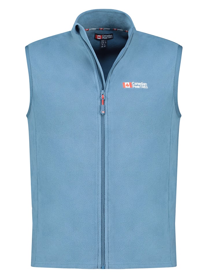 Canadian Peak Kamizelka polarowa "Vugeak" w kolorze błękitnym rozmiar: XL