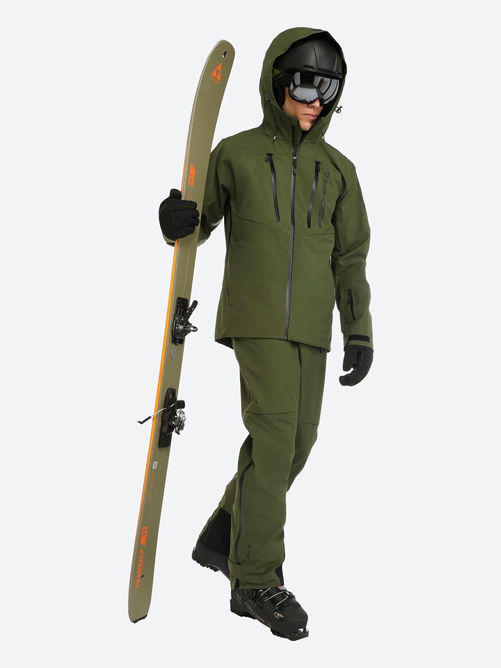 Fischer Kurtka narciarska "Mountain Vojager" w kolorze khaki rozmiar: L