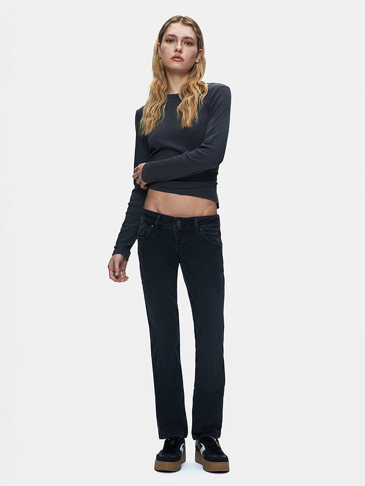 LTB Dżinsy "Molly 200" - Slim fit - w kolorze czarnym rozmiar: W31/L30