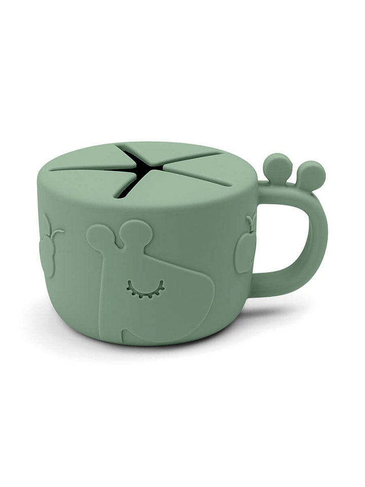 done by deer Kubek "Peekaboo" w kolorze zielonym na przekąski rozmiar: onesize