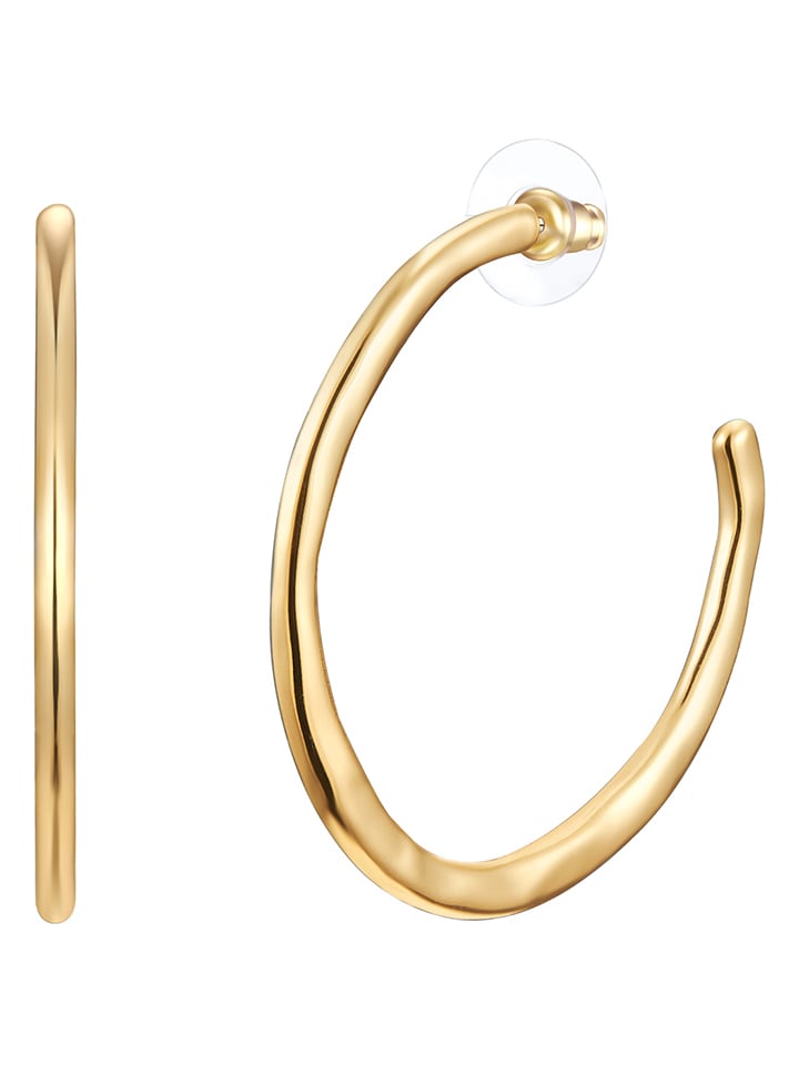 Yokoamii Pozłacane kolczyki-półkreole rozmiar: onesize