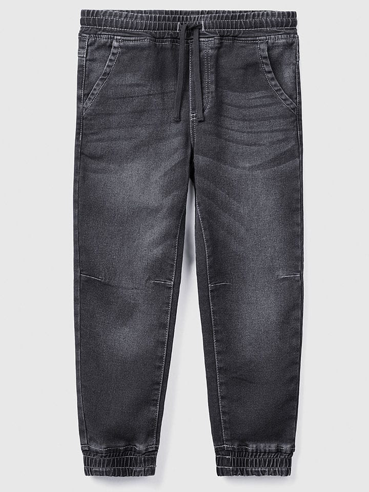 Benetton Dżinsy - Regular fit - w kolorze antracytowym rozmiar: 122