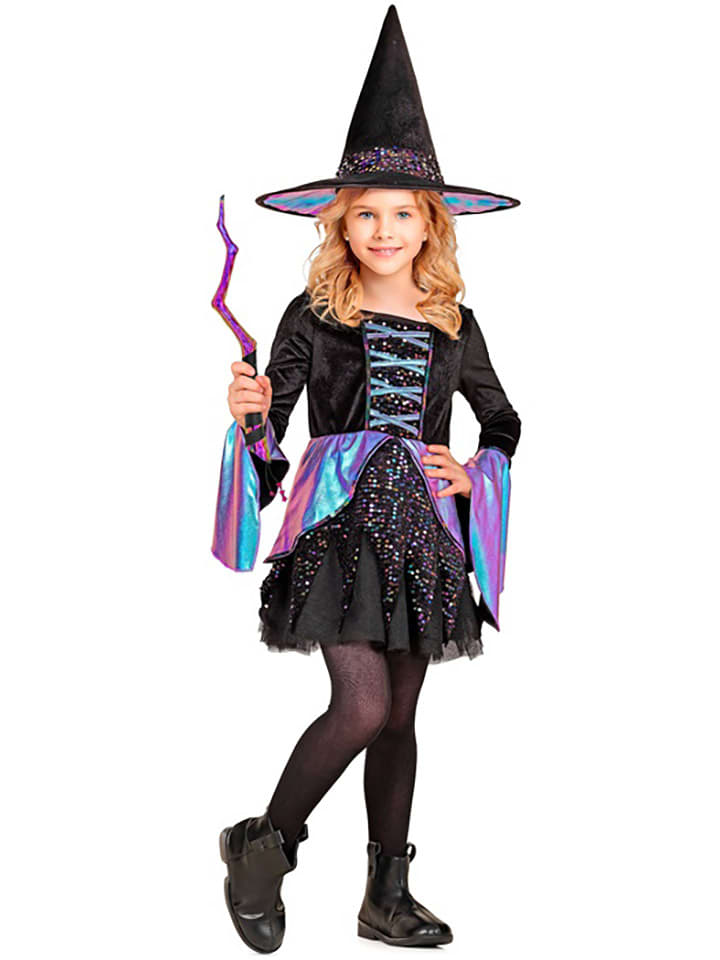 Widmann Kostium "Witch" w kolorze czarnym rozmiar: 140