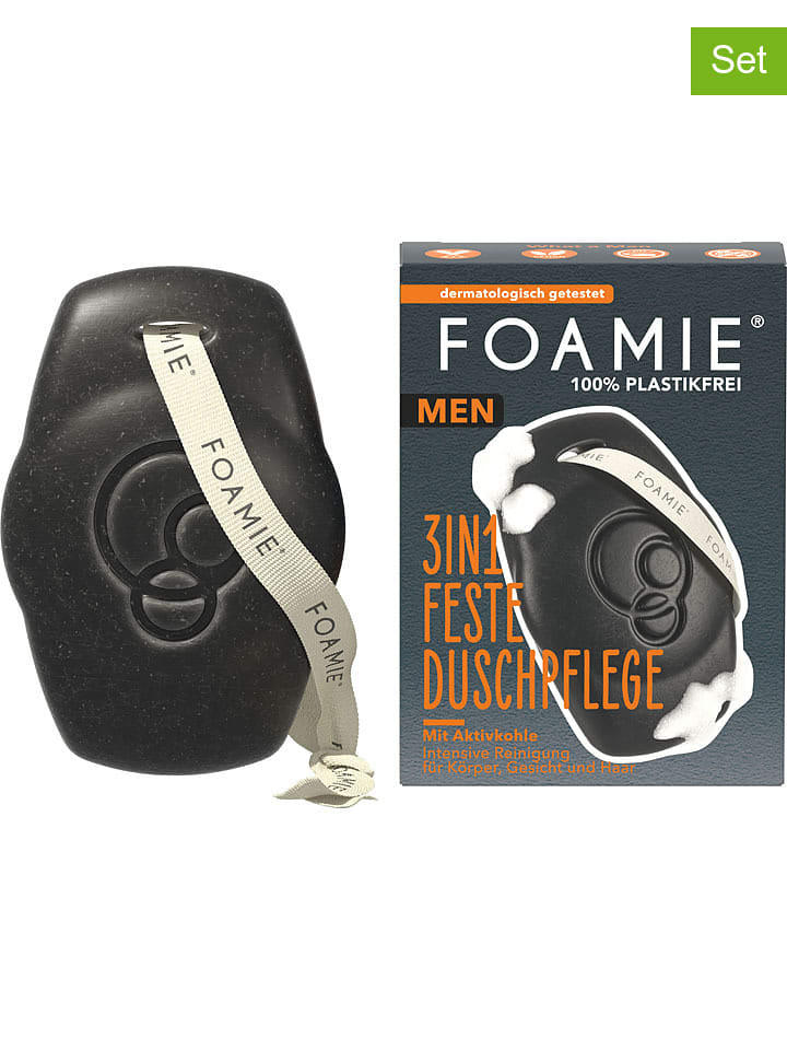 Foamie Mydła pod prysznic 3w1 (2 szt.) - po 250 ml rozmiar: onesize