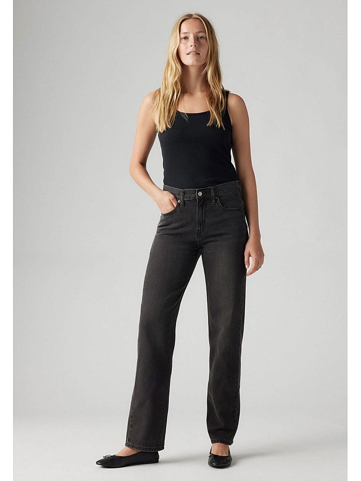 Levi's Dżinsy - Regular fit - w kolorze czarnym rozmiar: W26