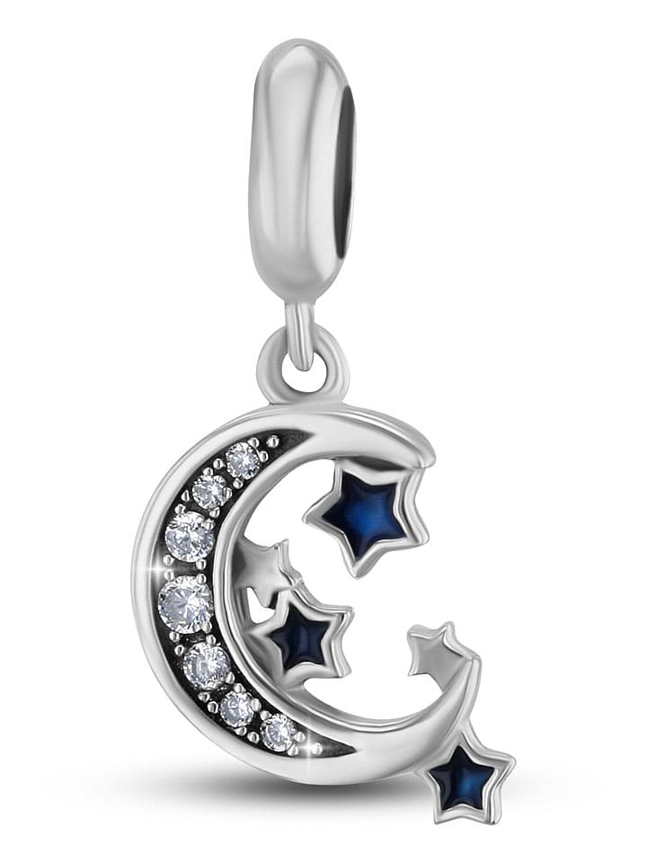 CHARM'S Srebrna zawieszka z cyrkoniami rozmiar: onesize