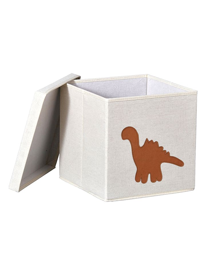 STORE IT Pudełko "Dino" w kolorze beżowym - 30 x 30 x 30 cm rozmiar: onesize