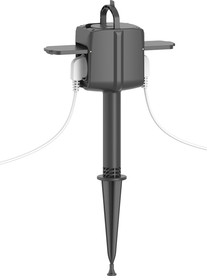 Woox Gniazdo zewnętrzne dwukierunkowe "R6079" w kolorze czarnym rozmiar: onesize