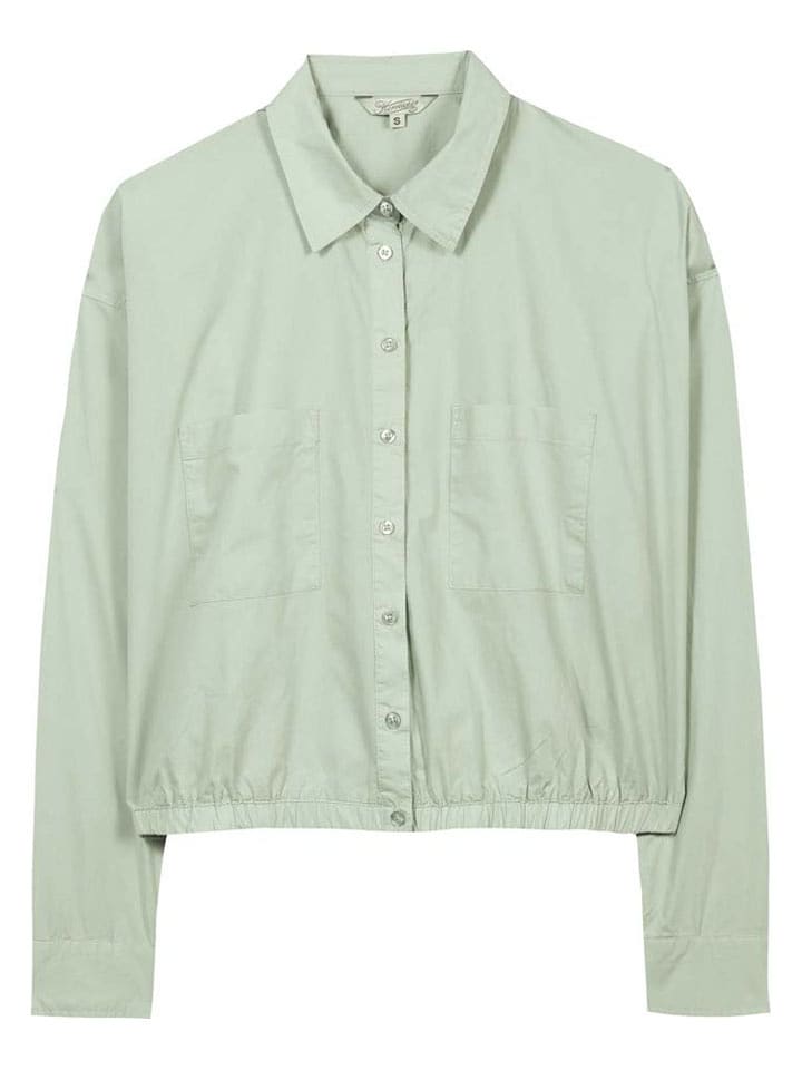 Herrlicher Koszula w kolorze zielonym rozmiar: M