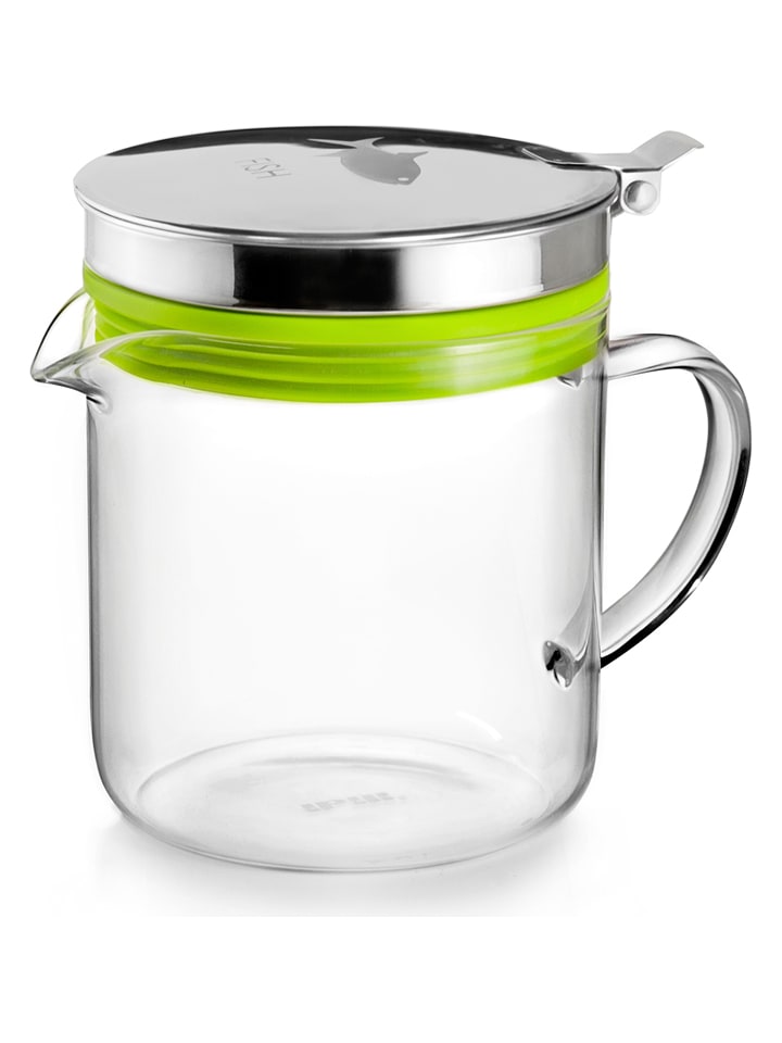 Ibili Sitko "Fish" w kolorze srebrno-zielonym do oleju - 500 ml rozmiar: onesize