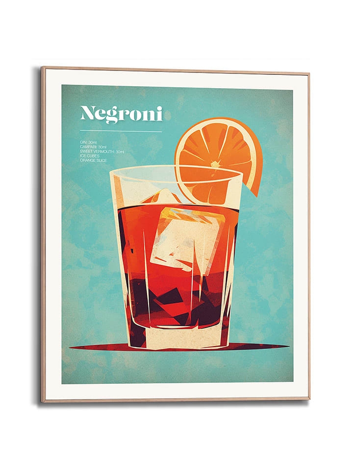 Orangewallz Druk artystyczny w ramce rozmiar: 40x50 cm