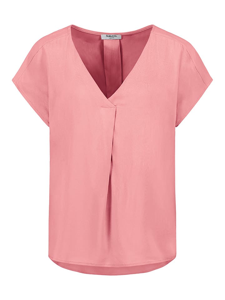 Sublevel Bluzka w kolorze jasnoróżowym rozmiar: M