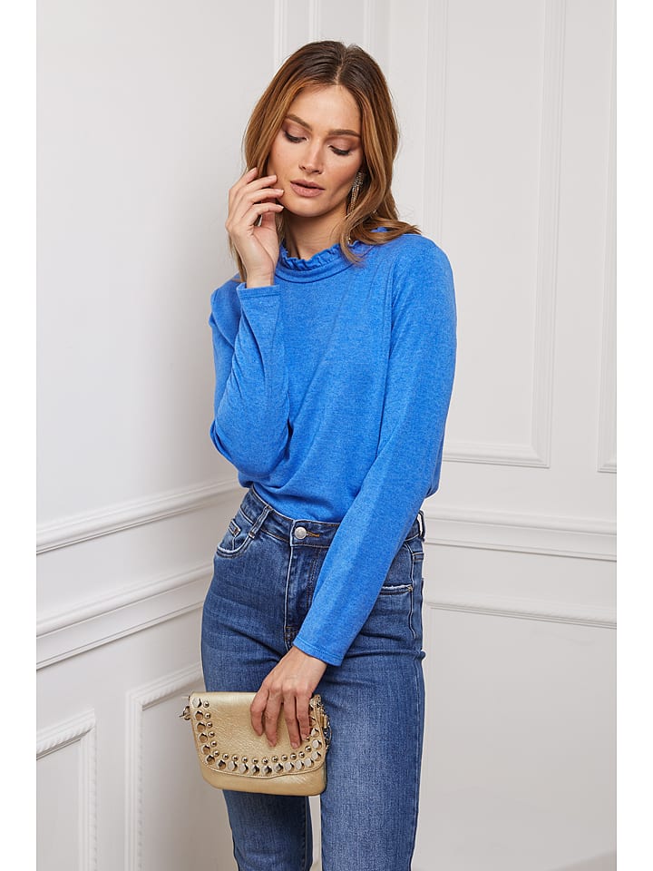 Joséfine Koszulka "Funel" w kolorze niebieskim rozmiar: S